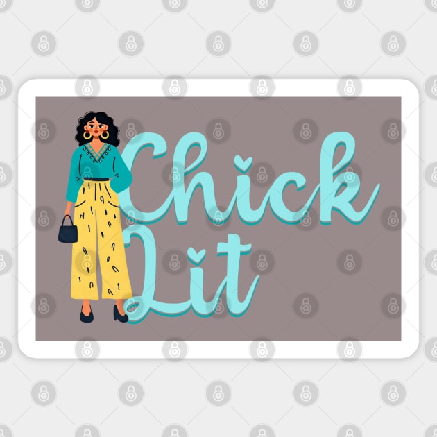 Chick Lit Genre Lovers Magnet by H. R. Sinclair